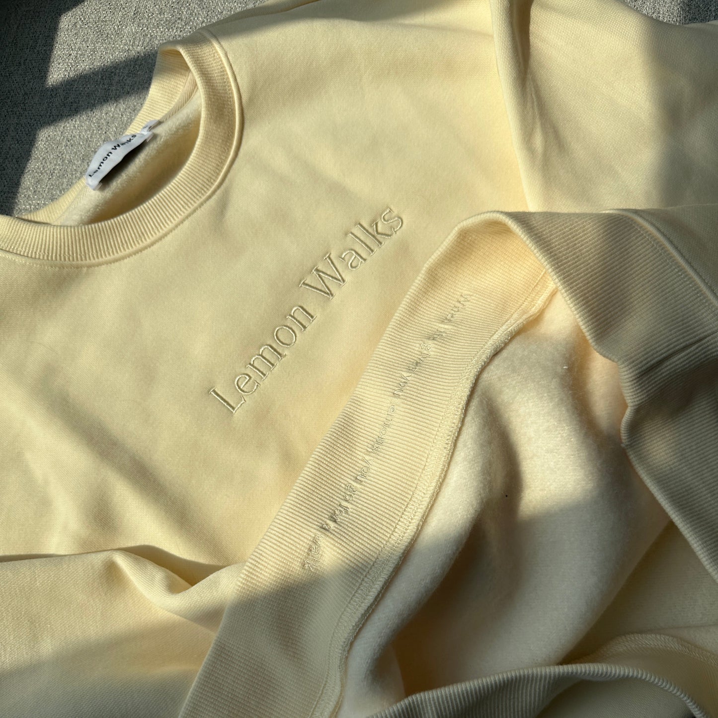 The Women's Crewneck Sweatshirt in Cream